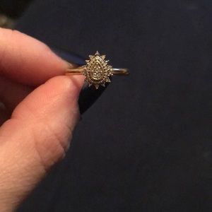 10k Diamond accented ring!